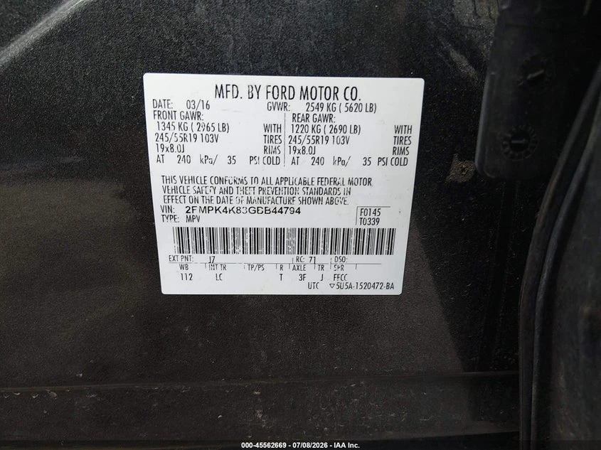 Ford Edge 3.5l Titanium, снимка 9 - Автомобили и джипове - 55816246