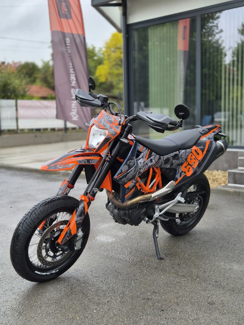 Ktm SMC R 690 ABS TC Leo Vince НОВ ВНОС ШВЕЙЦАРИЯ! A2  , снимка 3 - Мотоциклети и мототехника - 52113155