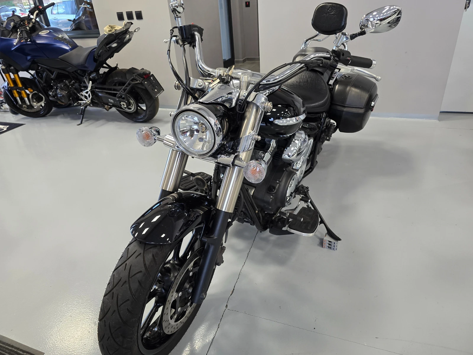 Yamaha Xvs 950ie, MIDNIGHT STAR, 2013г. - изображение 8