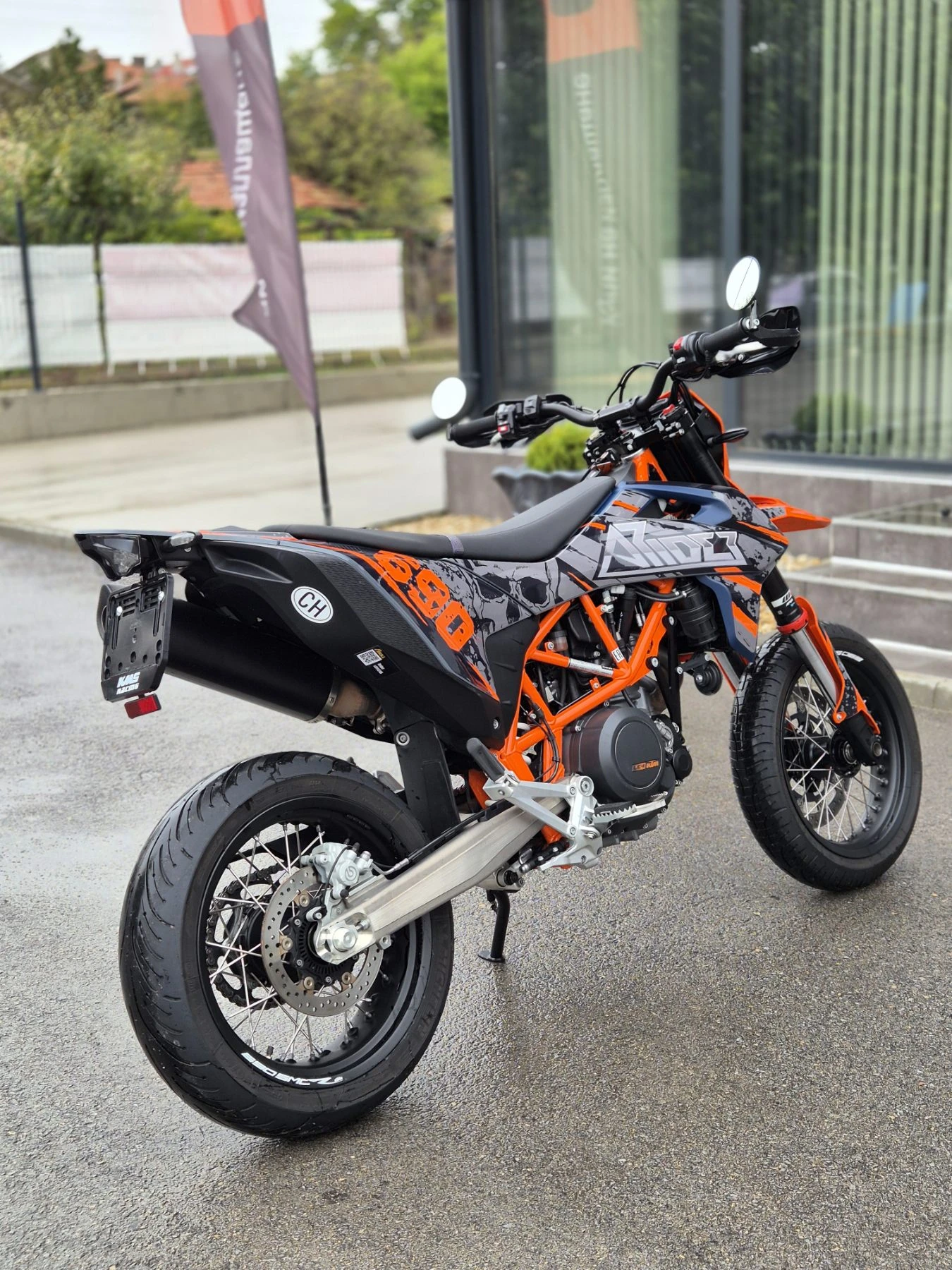 Ktm SMC R 690 ABS TC Leo Vince НОВ ВНОС ШВЕЙЦАРИЯ! A2   - изображение 7