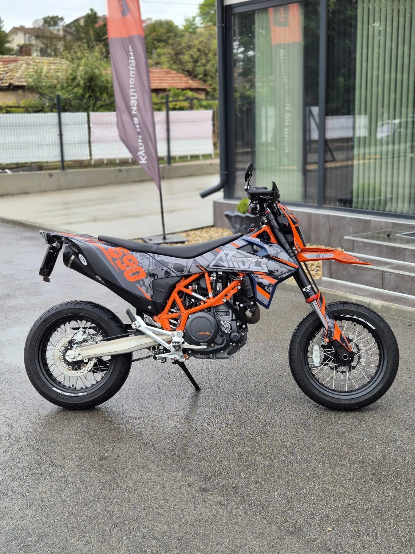 Ktm SMC R 690 ABS TC Leo Vince НОВ ВНОС ШВЕЙЦАРИЯ! A2   - изображение 8