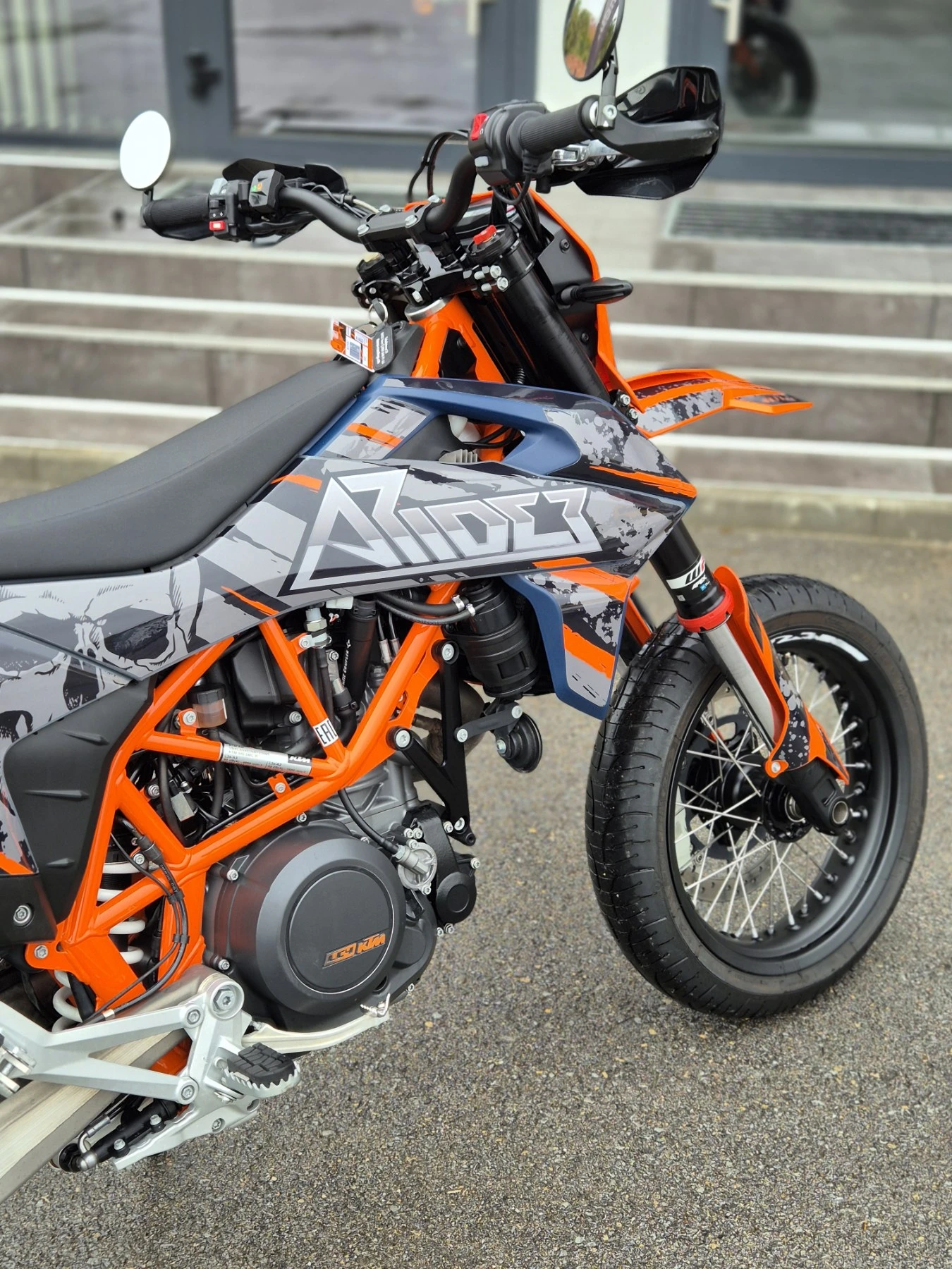 Ktm SMC R 690 ABS TC Leo Vince НОВ ВНОС ШВЕЙЦАРИЯ! A2   - изображение 9