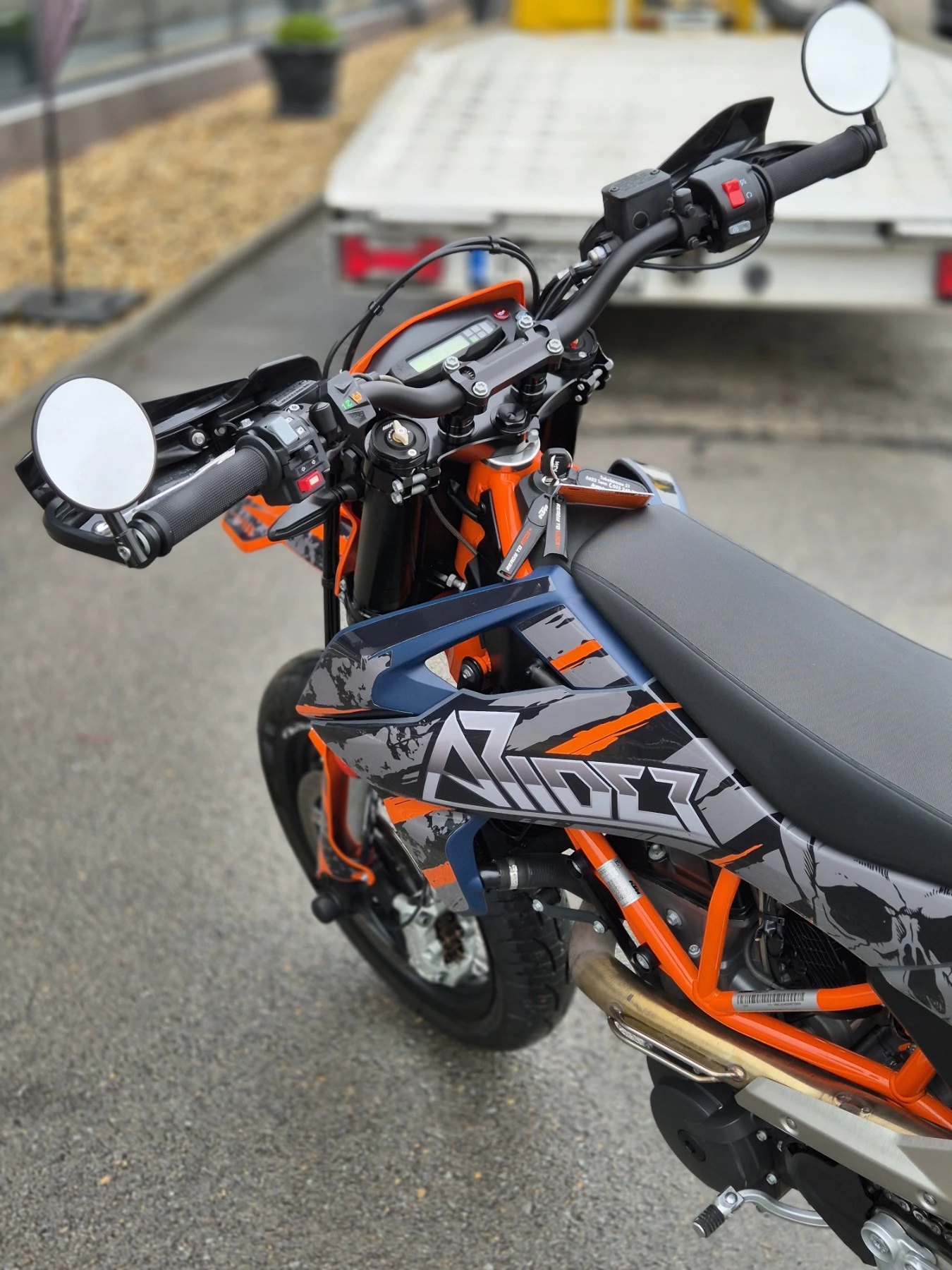 Ktm SMC R 690 ABS TC Leo Vince НОВ ВНОС ШВЕЙЦАРИЯ! A2   - изображение 10