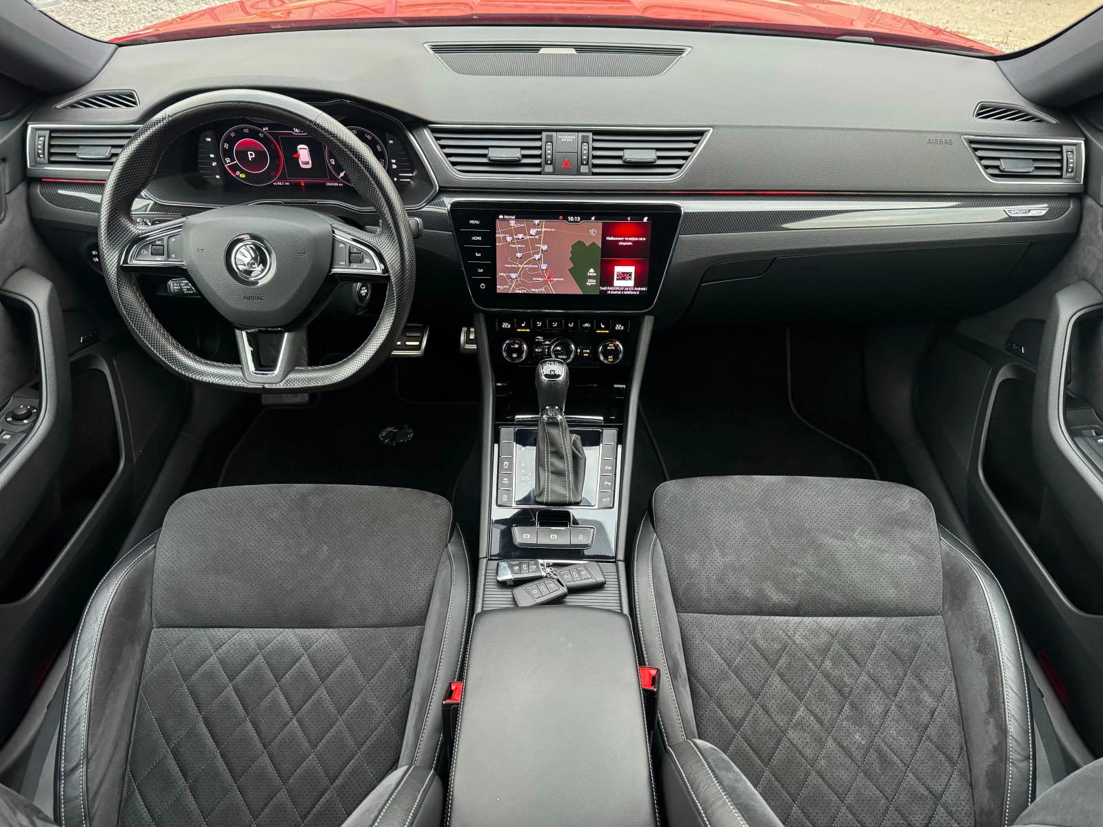 Skoda Superb 2.0TDI 4x4 SportLine ! SWISS ! | Mobile.bg   9