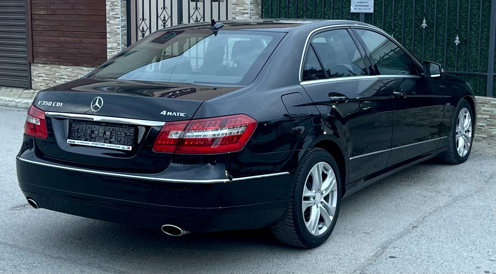 Mercedes-Benz E 350 CDI 4 MATIC EURO 5A теглич, снимка 4 - Автомобили и джипове - 53977934