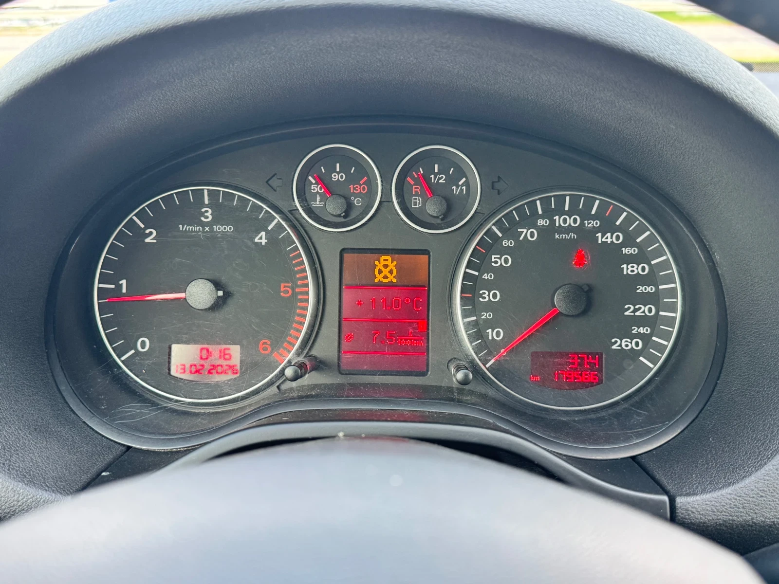 Audi A3 1.9TDI ИТАЛИЯ , снимка 12 - Автомобили и джипове - 54201145