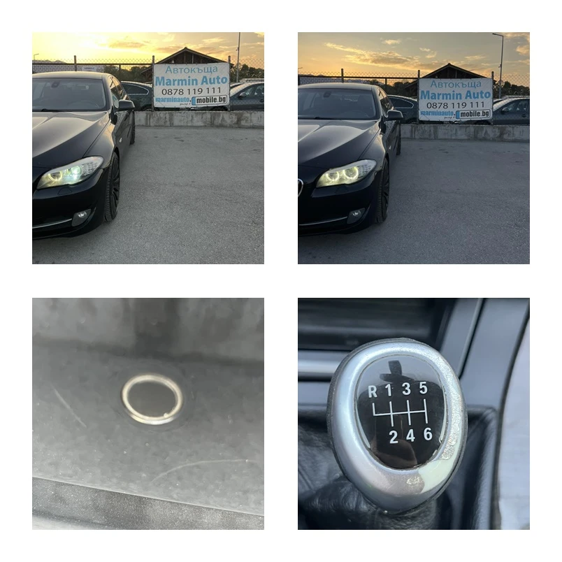 BMW 523 3.0i 204кс 6 СКОРОСТИ КОЖА NAVI КСЕНОН, снимка 14 - Автомобили и джипове - 56154721
