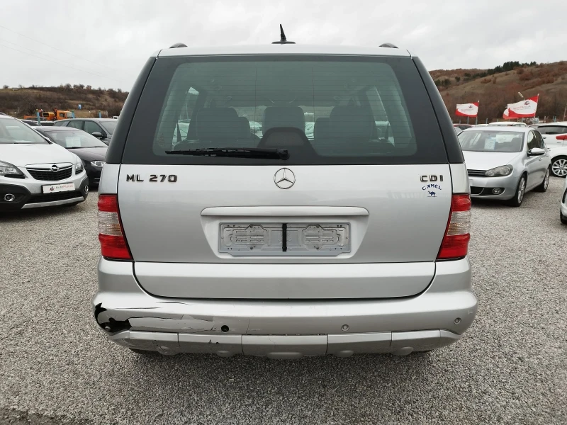 Mercedes-Benz ML 270 2.7CDI 163кс.АВТОМАТ, снимка 4 - Автомобили и джипове - 53304422