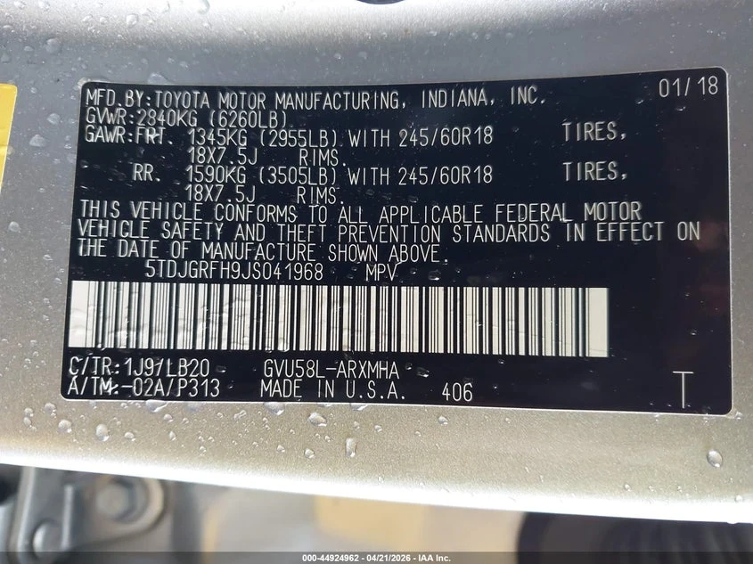 Toyota Highlander 3.5l Hybrid Xle, снимка 9 - Автомобили и джипове - 54860846