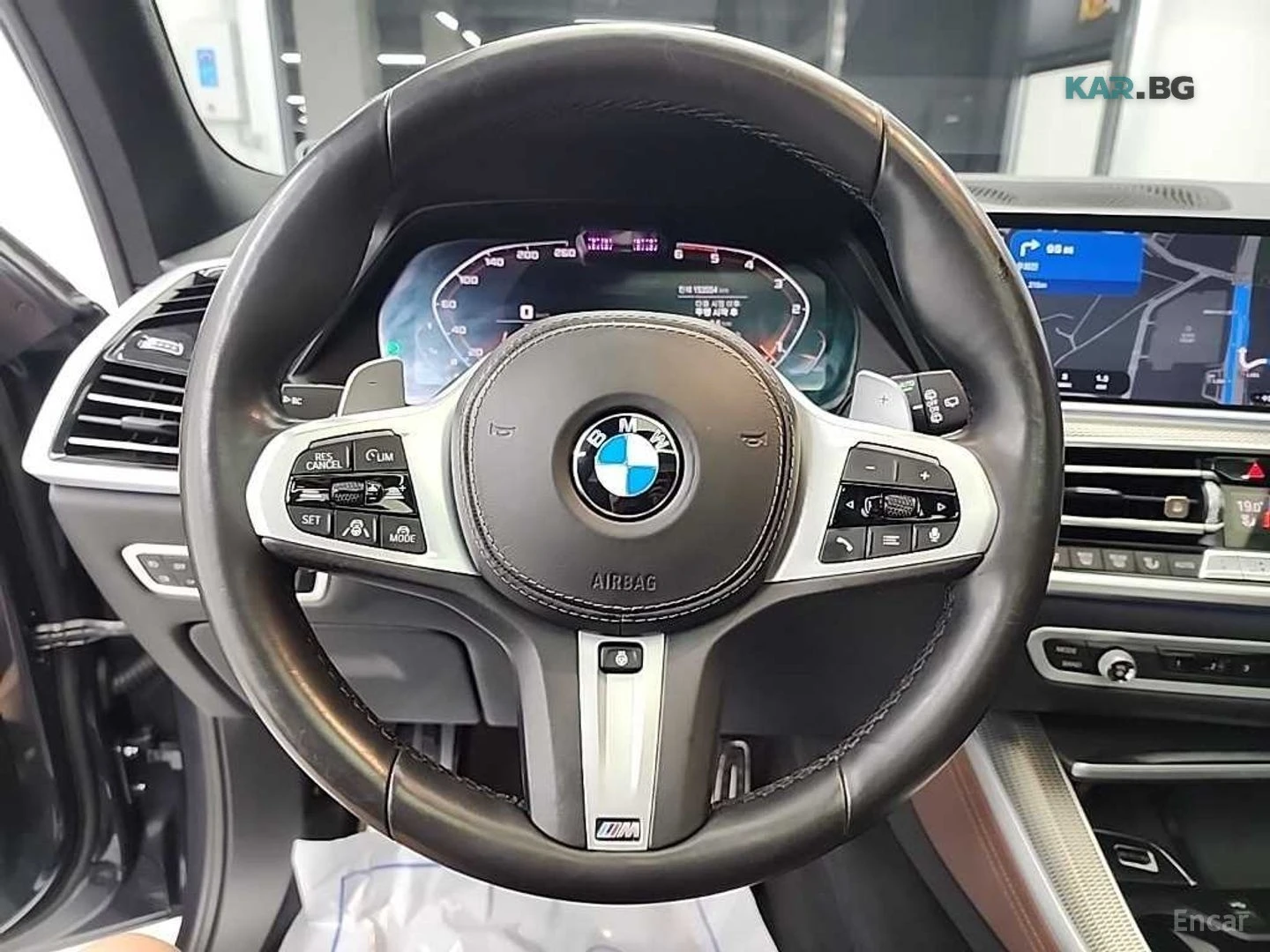 BMW X5 M SPORT* КРИСТАЛ* ДИСТРОНИК* 4 ПОДГРЕВА* ОБДУХВАНЕ, снимка 9 - Автомобили и джипове - 54956533