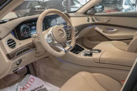 Mercedes-Benz S 63 AMG 4M+ /LONG/RSE/Carbon/Керамика/3D Burm/HuD/SKY/Каме, снимка 6