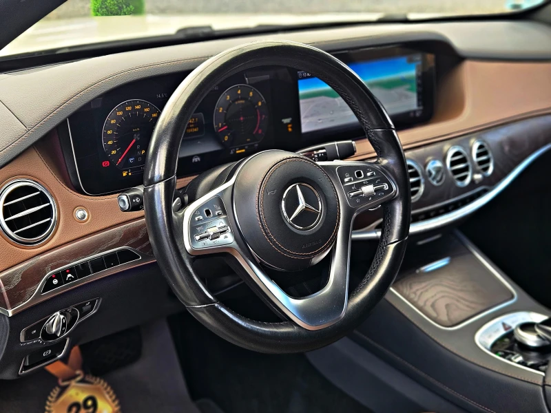 Mercedes-Benz S 560 L/4MAT/MAYBACH/TVx3/DISTR/ВАКУМ/PANO/ОБДУХ/BURMEST, снимка 14 - Автомобили и джипове - 52366603
