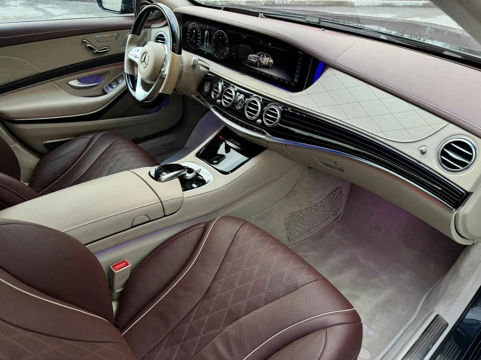 Mercedes-Benz S 560 AMG/4M/360Cam/Pano/3xTV/Keyles/Burmester/23050KM | Mobile.bg   11