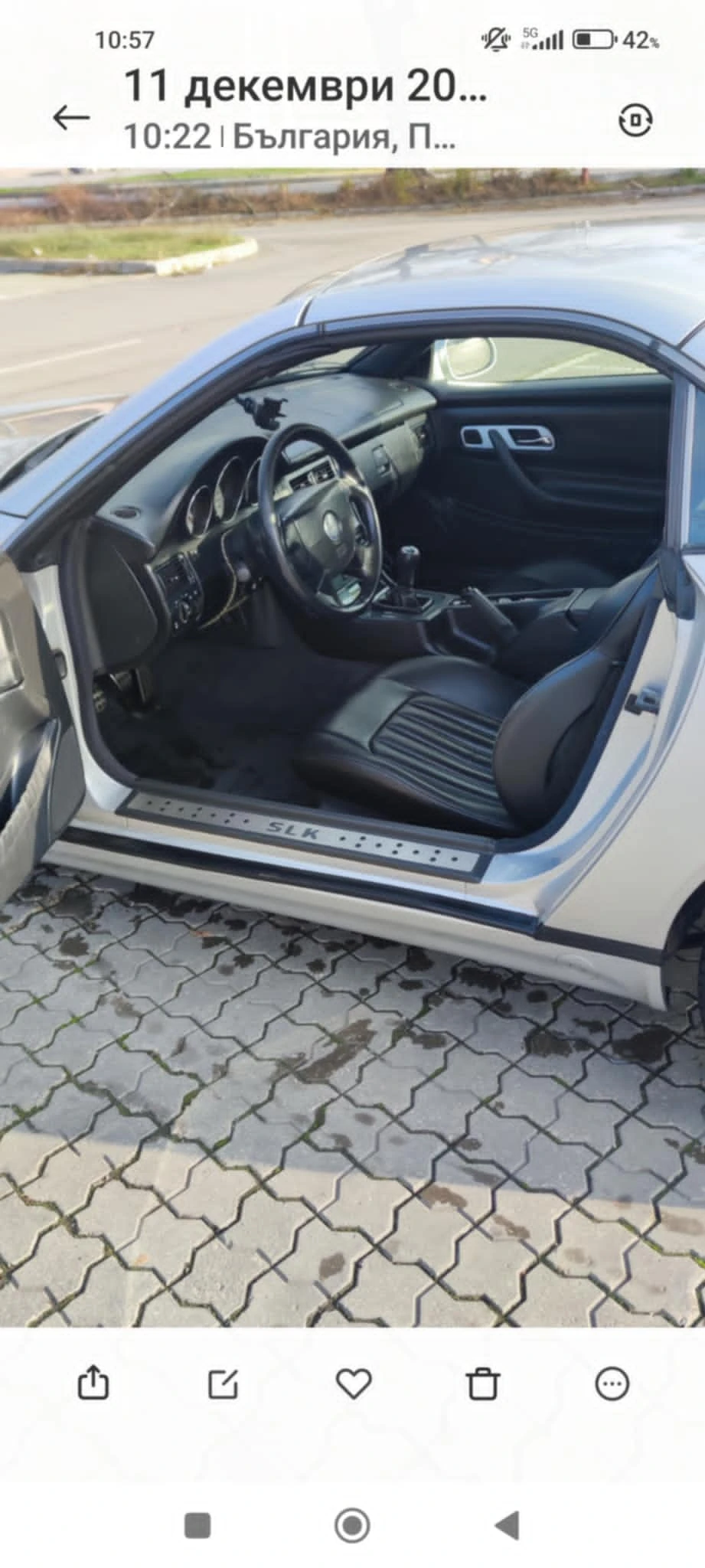 Mercedes-Benz SLK, снимка 7 - Автомобили и джипове - 54824355