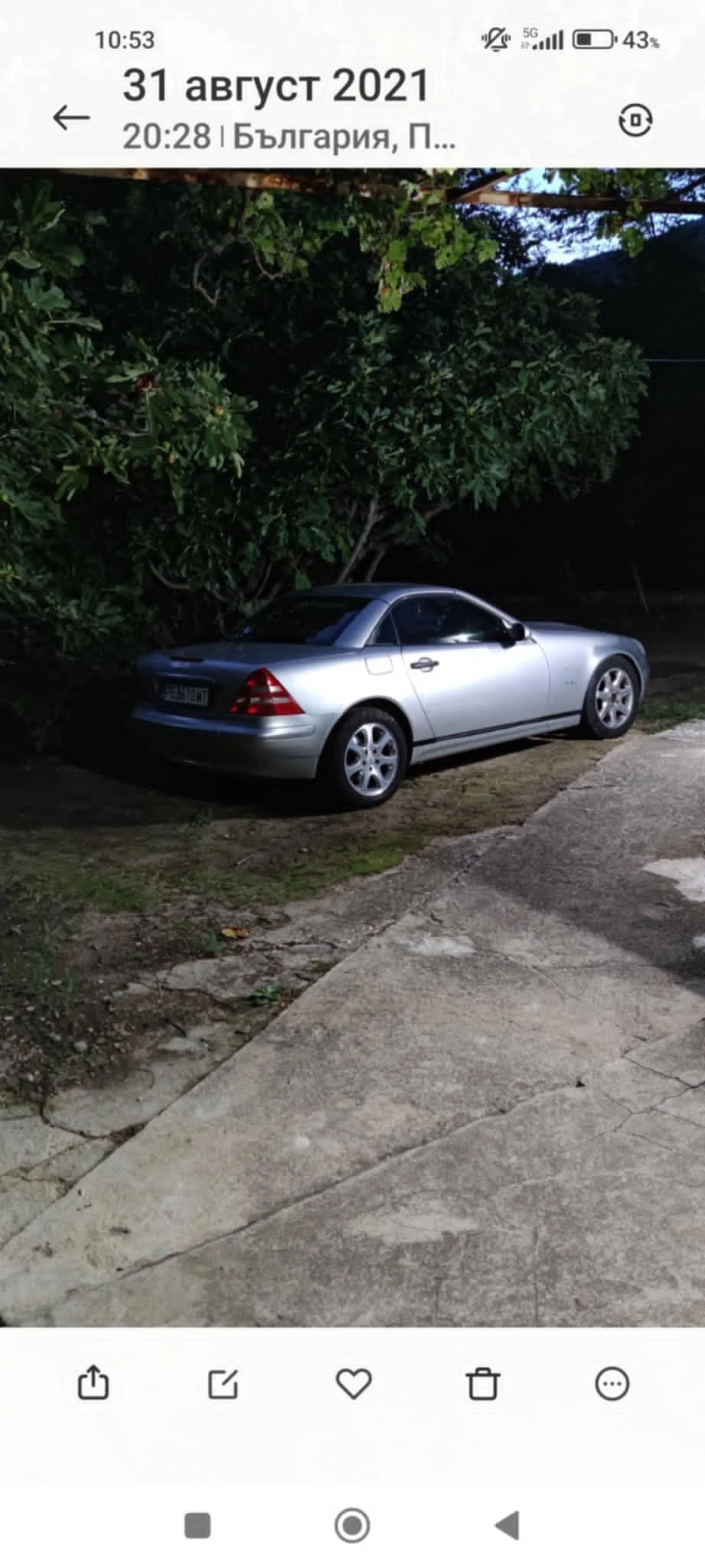 Mercedes-Benz SLK, снимка 10 - Автомобили и джипове - 54824355