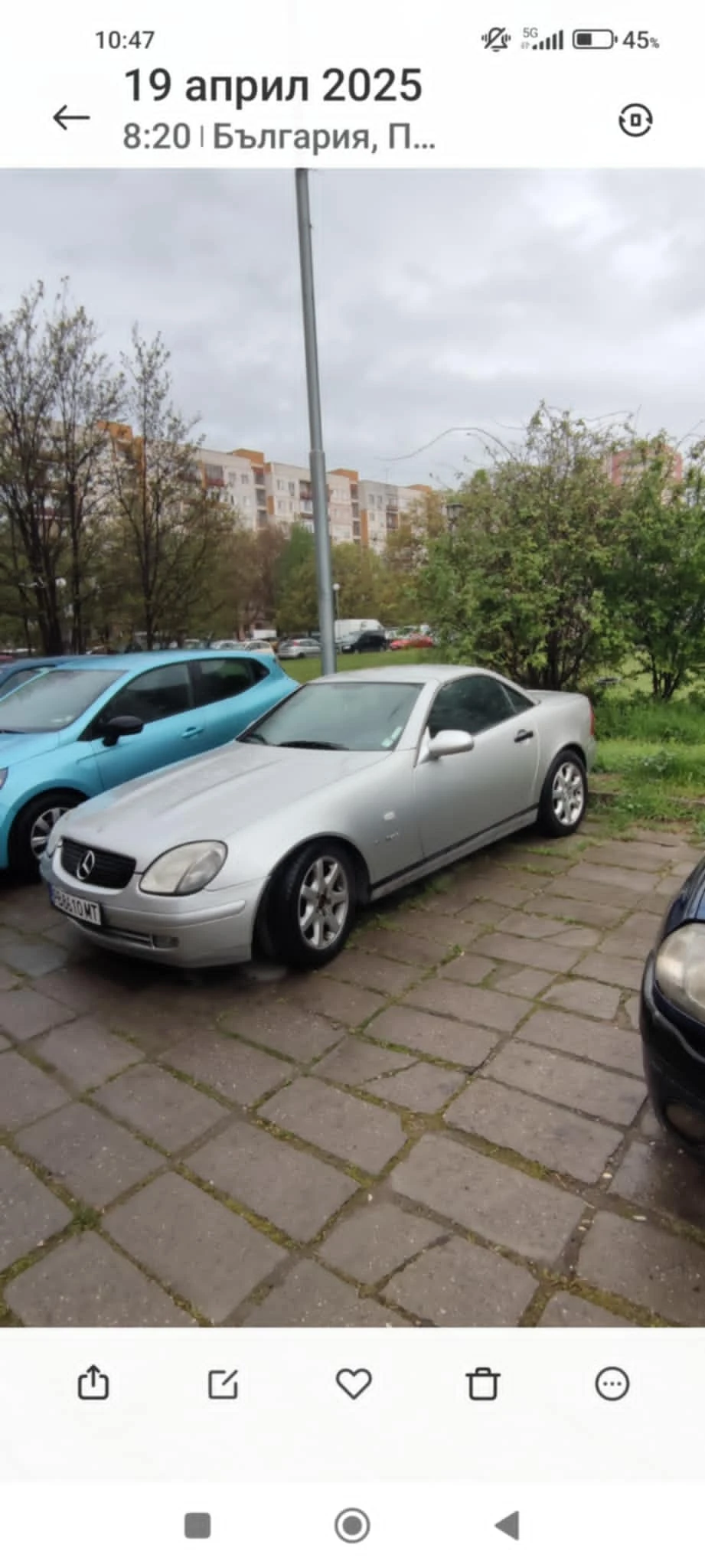 Mercedes-Benz SLK, снимка 5 - Автомобили и джипове - 54824355