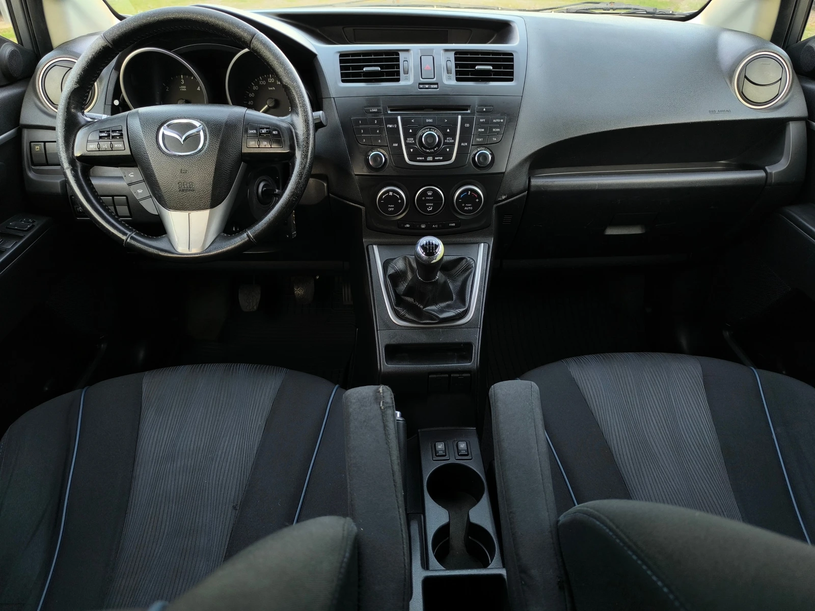 Mazda 5 -FACE LIFT-1.6HDI-116кс-6 скорости-7 места-КЛИМА-, снимка 14 - Автомобили и джипове - 55740837