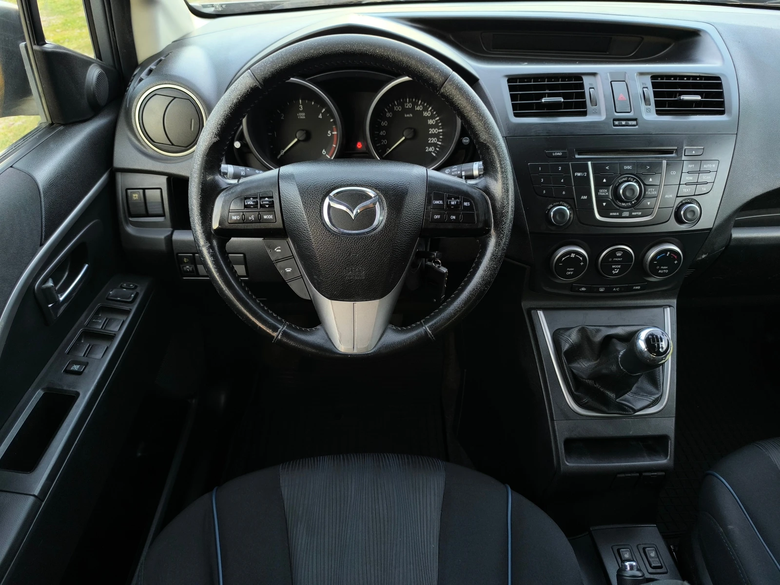 Mazda 5 -FACE LIFT-1.6HDI-116кс-6 скорости-7 места-КЛИМА-, снимка 11 - Автомобили и джипове - 55740837