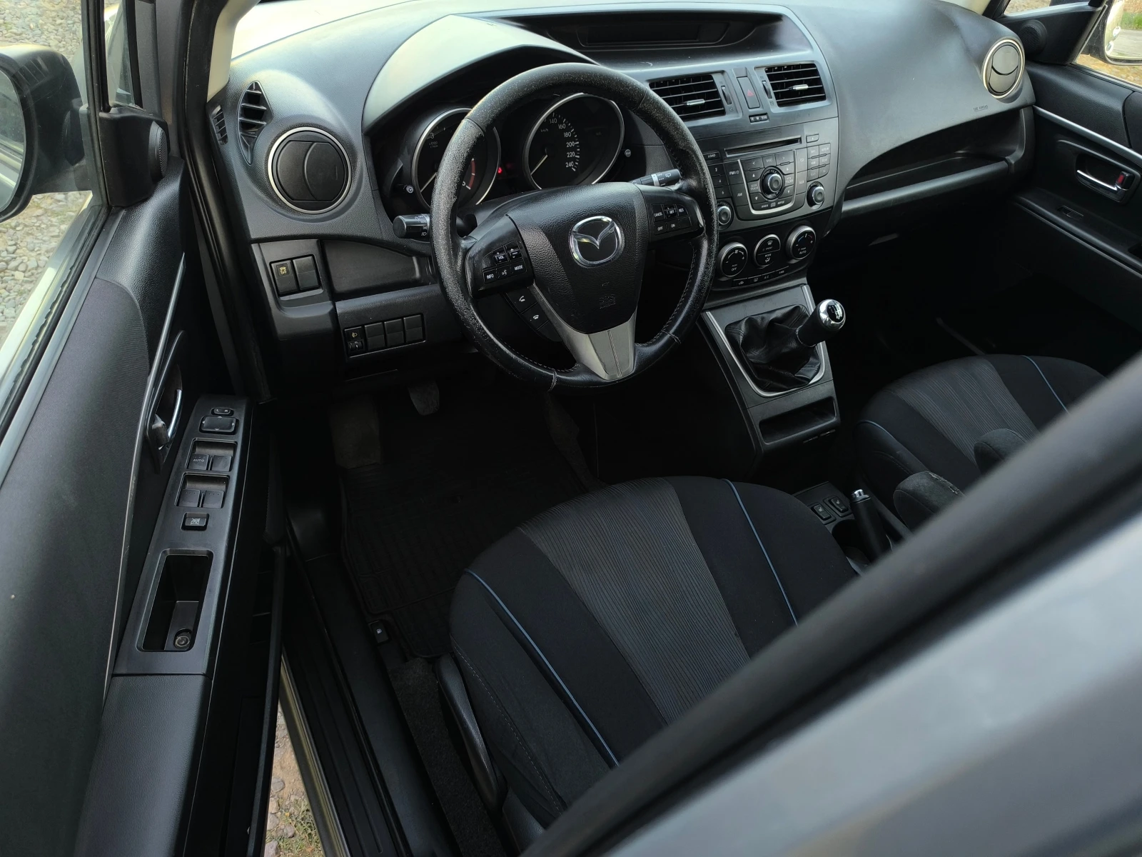 Mazda 5 -FACE LIFT-1.6HDI-116кс-6 скорости-7 места-КЛИМА-, снимка 10 - Автомобили и джипове - 55740837