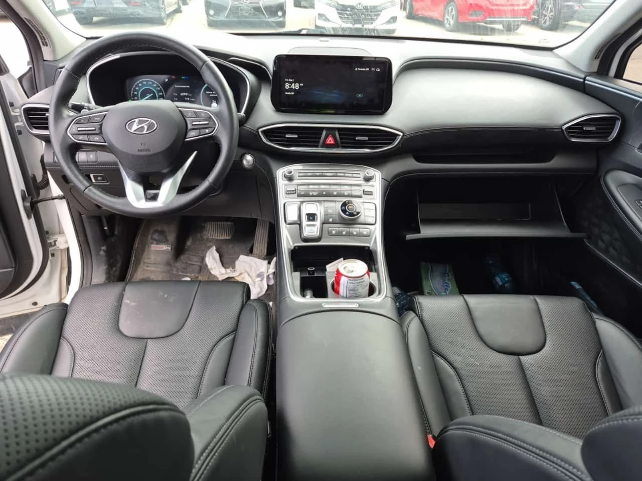 Hyundai Santa fe * LUXURY * АВТОКРЕДИТ БЕЗ ПЪРВОНАЧАЛНА ВНОСКА * , снимка 9 - Автомобили и джипове - 54567210
