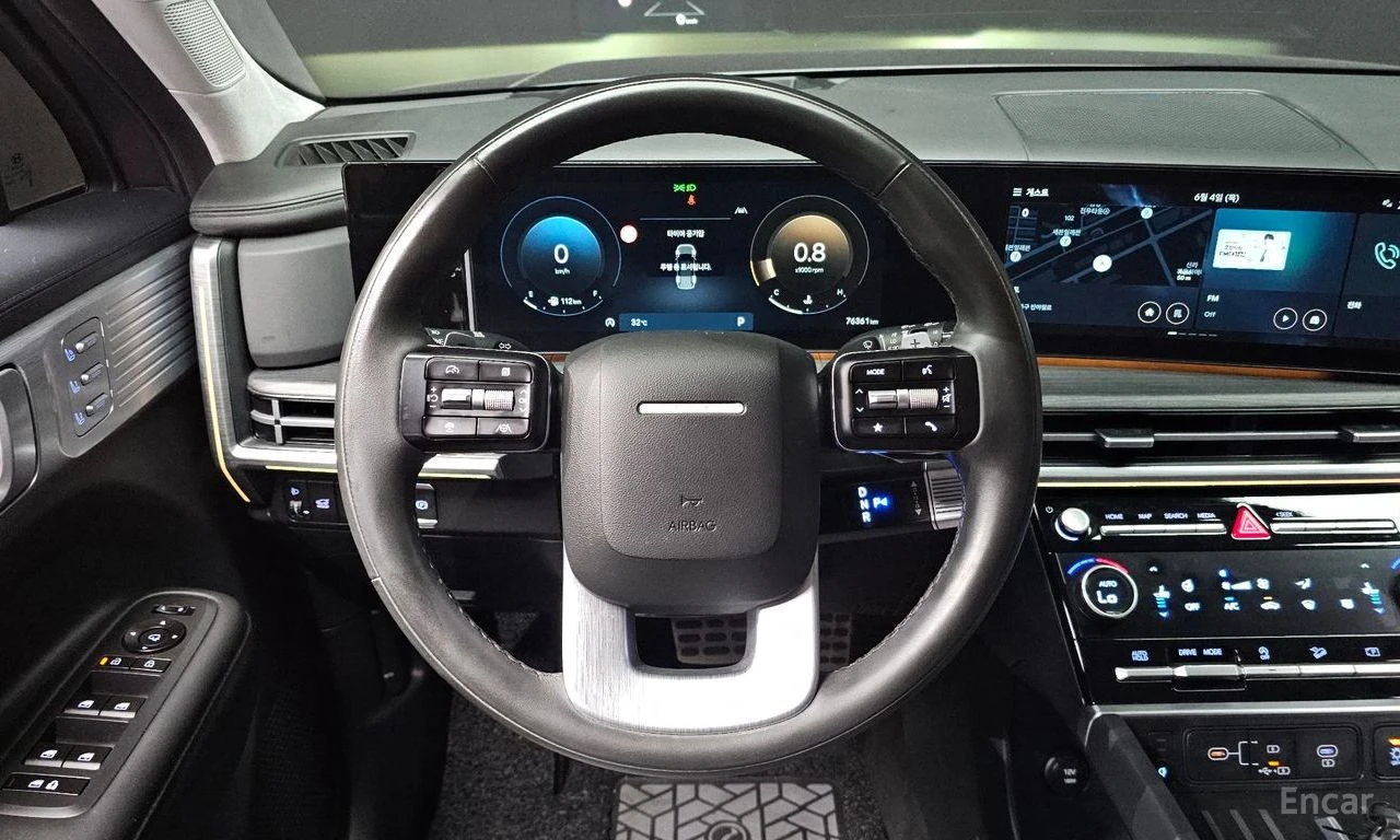 Hyundai Santa fe 2.5T* CALIGRAPHY* ОБДУХВАНЕ* ДИСТРОНИК* МАСАЖ* 360, снимка 9 - Автомобили и джипове - 54919226