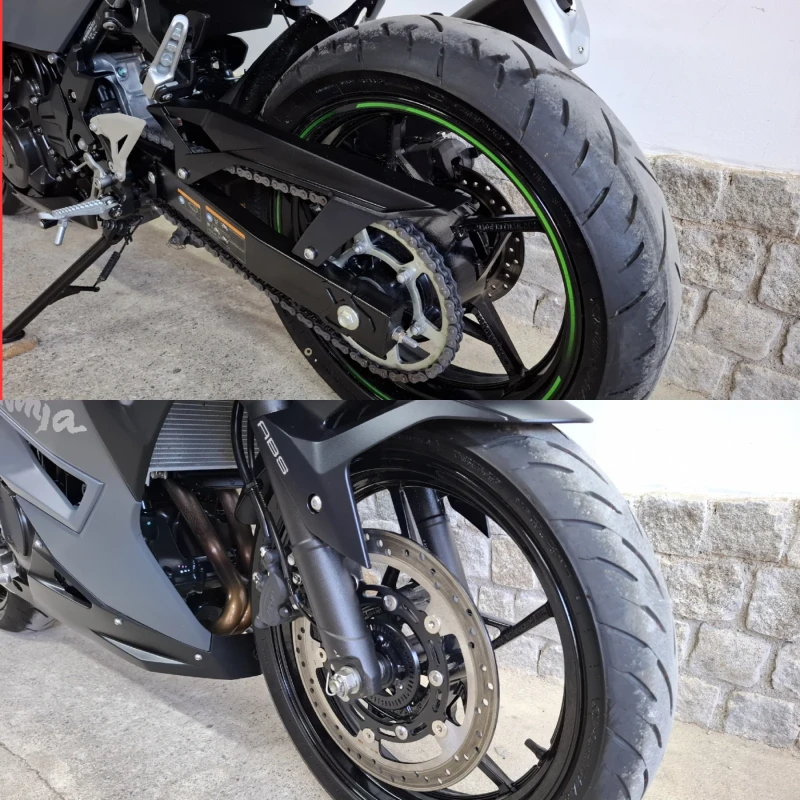 Kawasaki Ninja 500i ABS / FULL LED / 35kw, снимка 8 - Мотоциклети и мототехника - 50750732