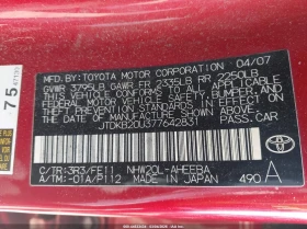 Toyota Prius 1.5L I-4 DOHC, VVT, 76HP Front Wheel Drive - 5300 € / 10365.90 лв. - 82458306 9