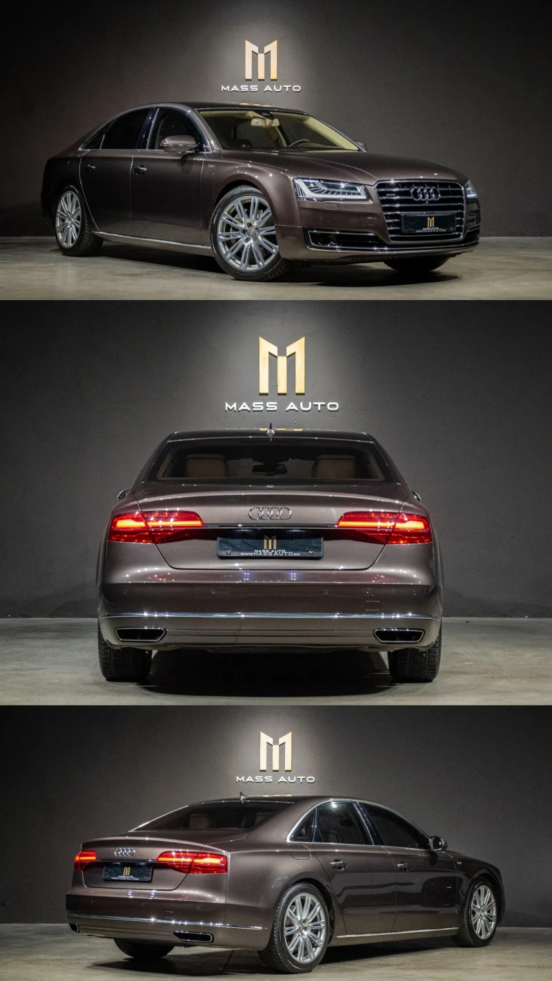 Audi A8 4.2TDI/Matrix/Bose/Масаж/Обдухване/HUD/20цола, снимка 4 - Автомобили и джипове - 52421941