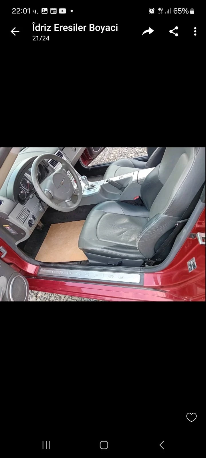 Chrysler Crossfire, снимка 13 - Автомобили и джипове - 52495830