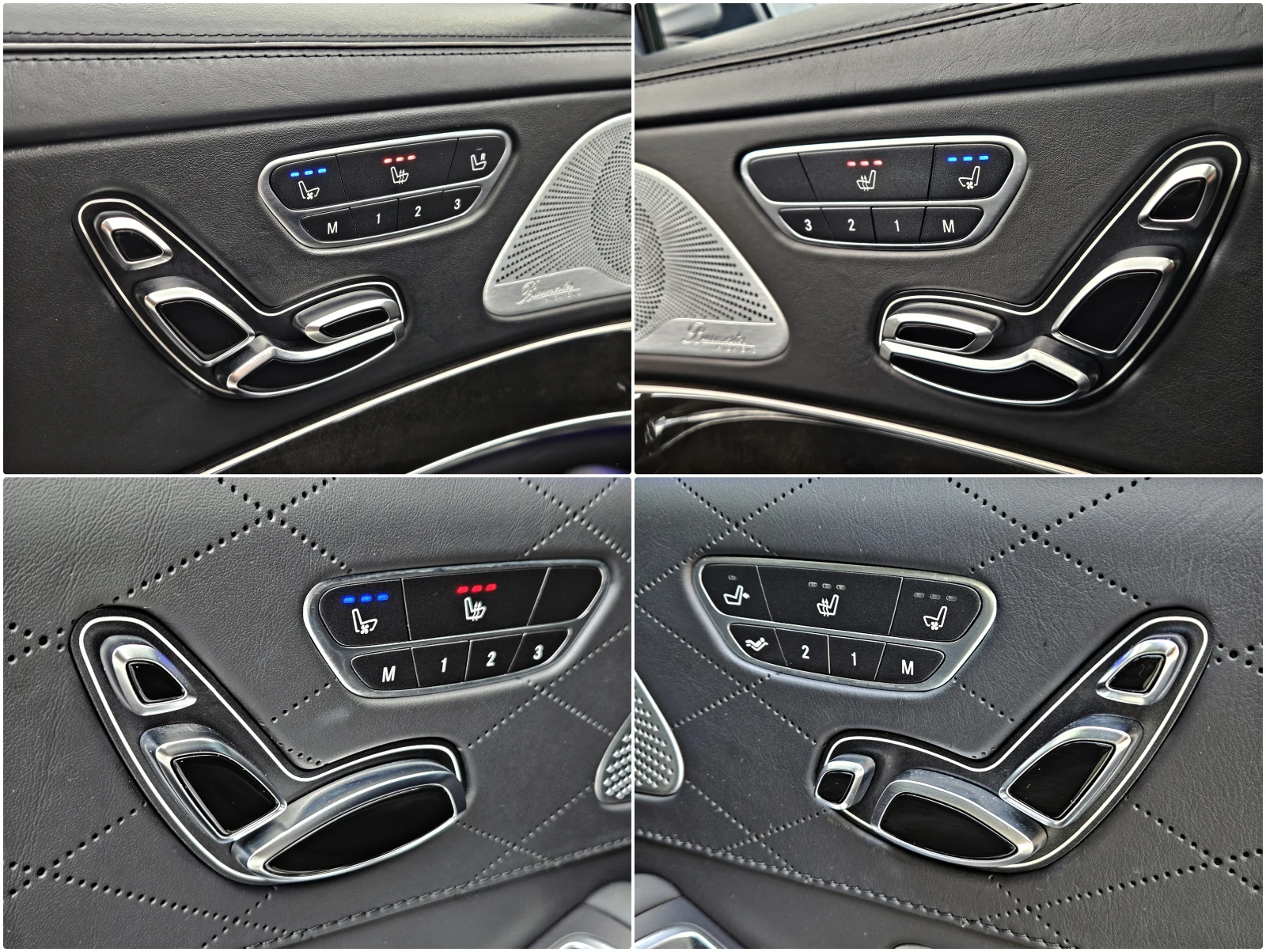 Mercedes-Benz S 500 L/AMG/4MAT/TVx3/DISTR/360CAM/PANO/МАСАЖ/ОБДУХ/LIZI, снимка 15 - Автомобили и джипове - 54560218