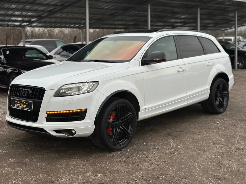 Audi Q7 3.0D* EXCLUSIVE* ПАНОРАМА* 7МЕСТА* МЪРТВИ ТОЧКИ, снимка 6 - Автомобили и джипове - 48600230