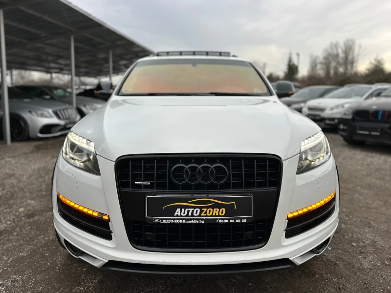 Audi Q7 3.0D* EXCLUSIVE* ПАНОРАМА* 7МЕСТА* МЪРТВИ ТОЧКИ, снимка 1 - Автомобили и джипове - 48600230