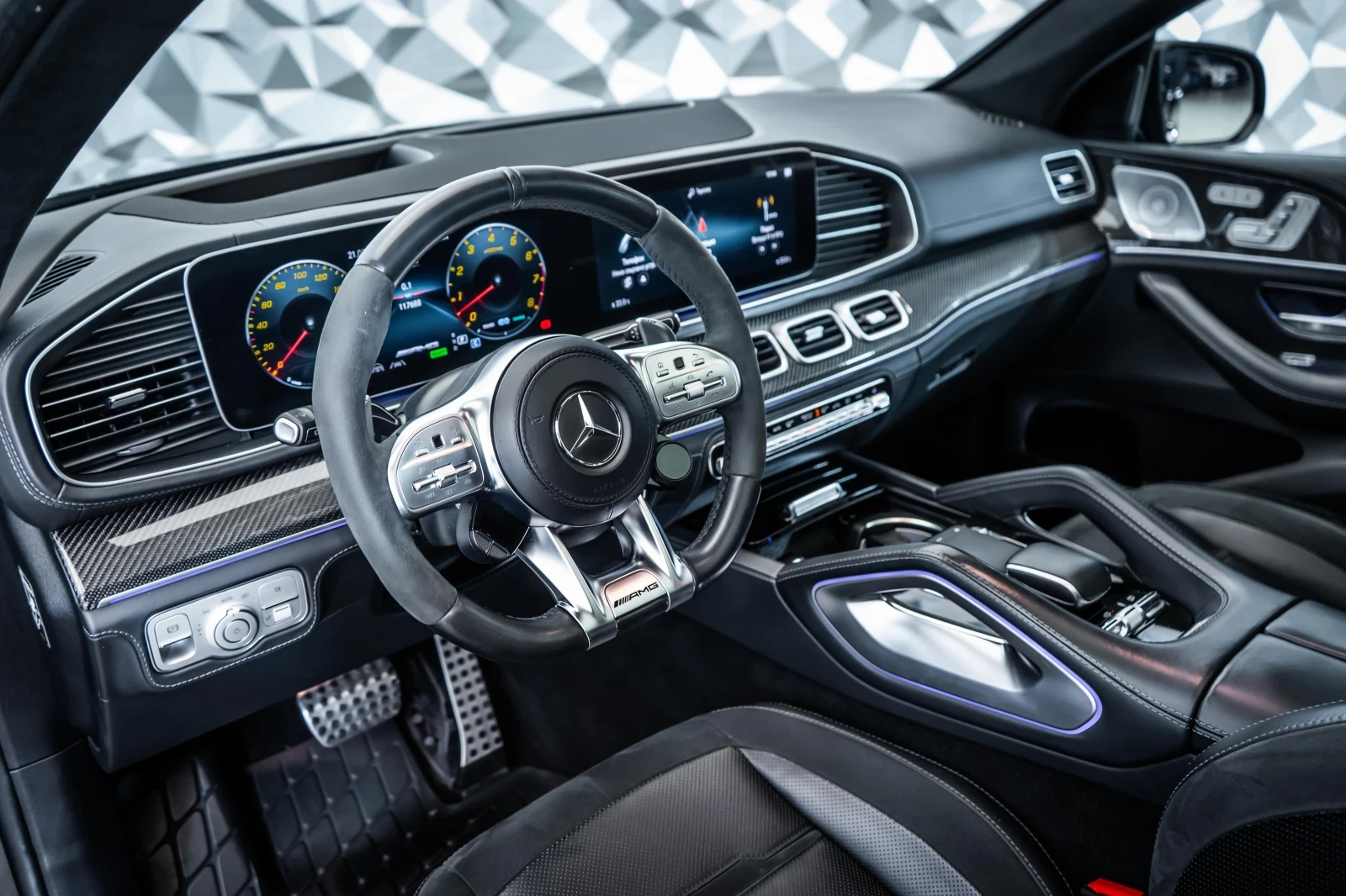 Mercedes-Benz GLE 53 4MATIC Лизинг* AMG Coupe* Burm* Carbon* 360* Night* Magic - изображение 8