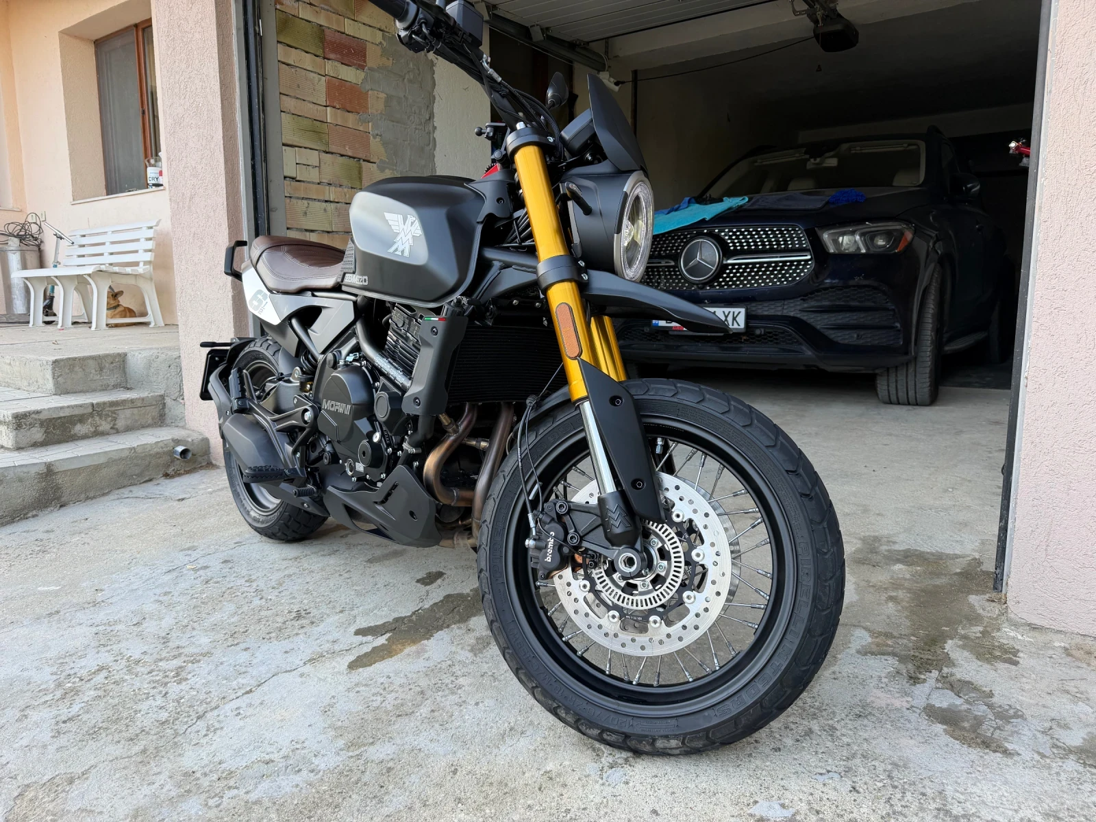 Moto Morini Seiemmezzo SCRT, снимка 4 - Мотоциклети и мототехника - 55673495