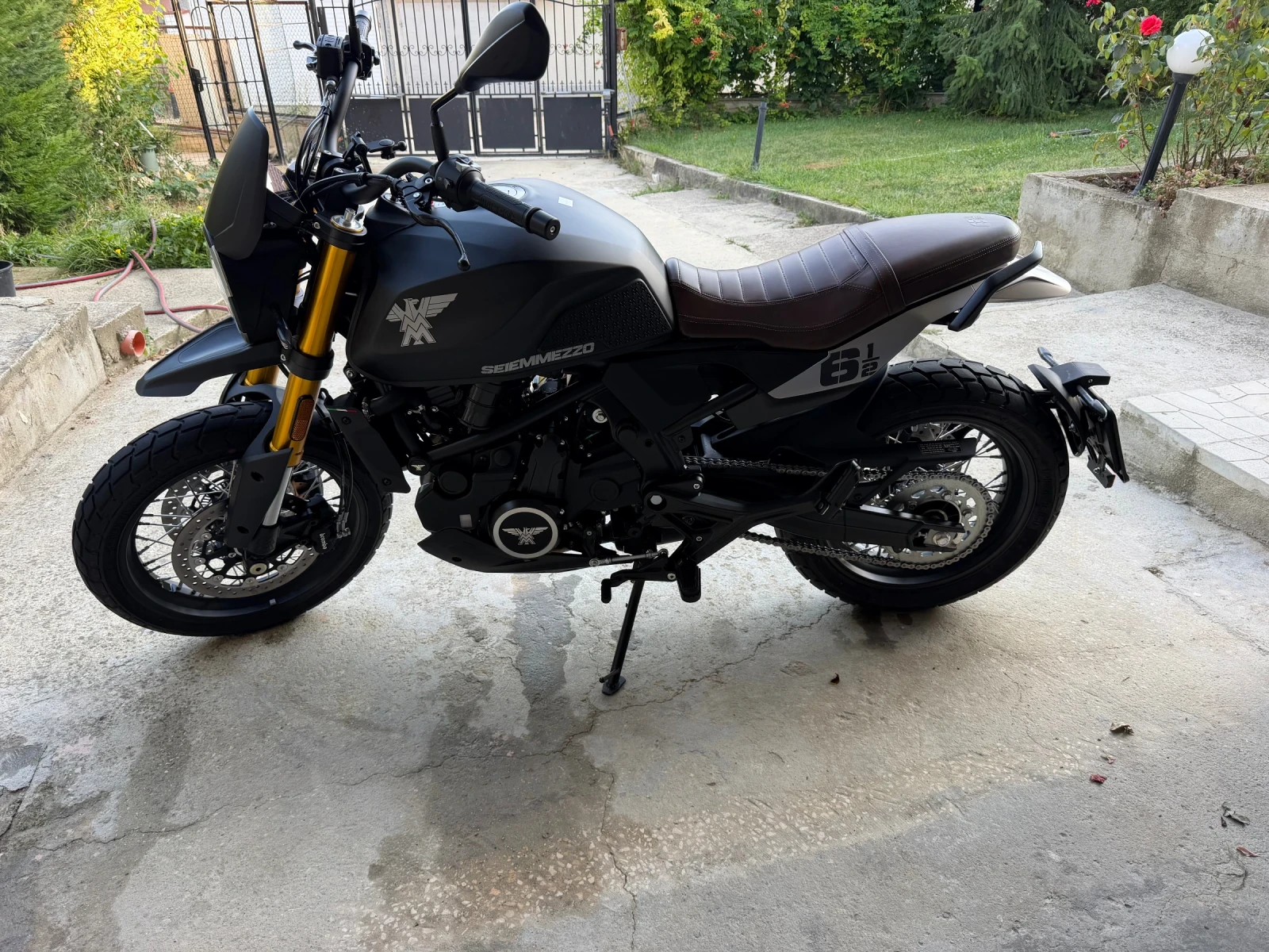 Moto Morini Seiemmezzo SCRT, снимка 2 - Мотоциклети и мототехника - 55673495