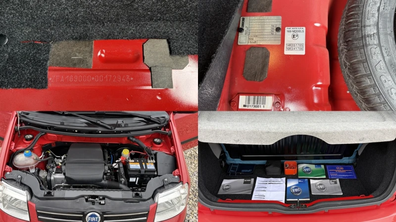 Fiat Panda 1.2/60к.с./ВНОС ОТ ИТАЛИЯ, снимка 10 - Автомобили и джипове - 49752246