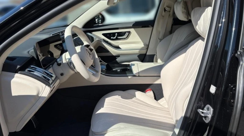 Mercedes-Benz S 450 d 4-MATIC AMG LONG BURMESTER 360 NIGHT PANO, снимка 6 - Автомобили и джипове - 51508977