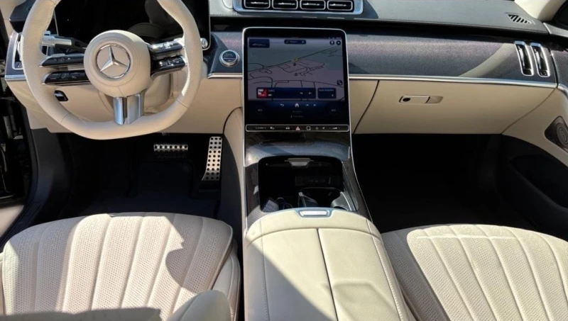 Mercedes-Benz S 450 d 4-MATIC AMG LONG BURMESTER 360 NIGHT PANO, снимка 8 - Автомобили и джипове - 51508977