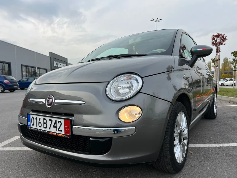 Fiat 500 1.2 Benz + GPL-Панорама 6B, снимка 14 - Автомобили и джипове - 52217582