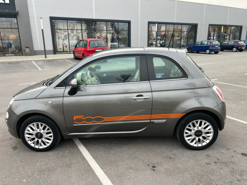 Fiat 500 1.2 Benz + GPL-Панорама 6B, снимка 7 - Автомобили и джипове - 52217582