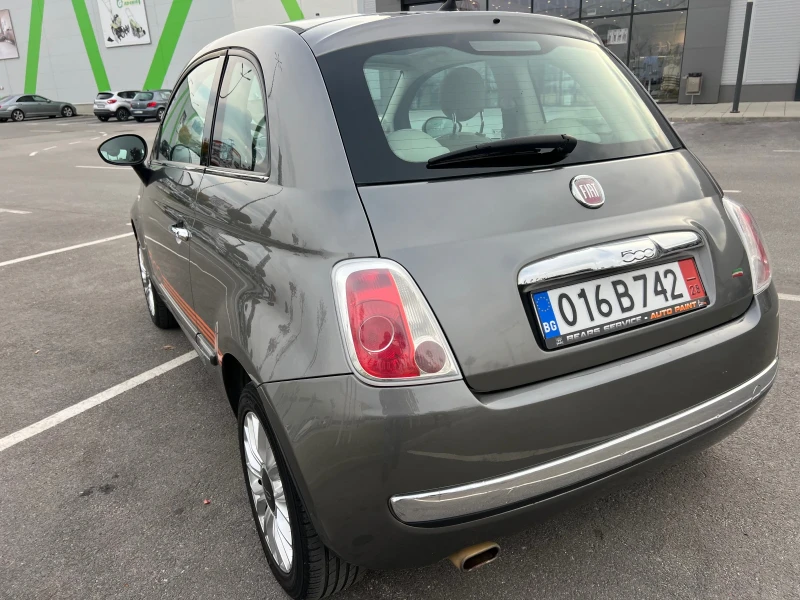 Fiat 500 1.2 Benz + GPL-Панорама 6B, снимка 6 - Автомобили и джипове - 52217582