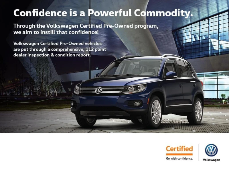 VW Tiguan * 2.0L Trendline w/BLIND SPOT/1 OWNR/NO ACC/CPO * , снимка 4 - Автомобили и джипове - 52705476