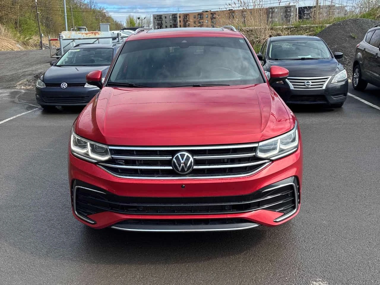 VW Tiguan Highline R Line / 360 / ОБДУХВАНЕ / FENDER/ПАНО, снимка 6 - Автомобили и джипове - 54607152