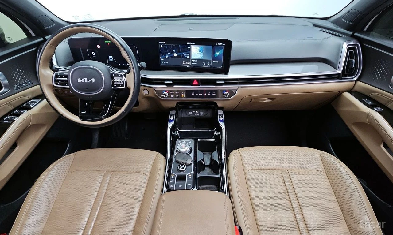Kia Sorento 1.6* HYBRID* NOBLESSE* ПОДГРЕВ* ОБДУХВАНЕ* LANE* A, снимка 8 - Автомобили и джипове - 54736053