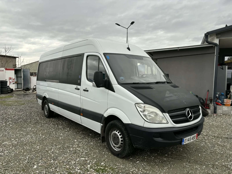 Mercedes-Benz Sprinter 313 MAXI EURO 5 КЛИМА, снимка 3 - Бусове и автобуси - 53562303