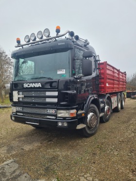 Scania 124 Самосвал 8х4, снимка 9 - Камиони - 38943590