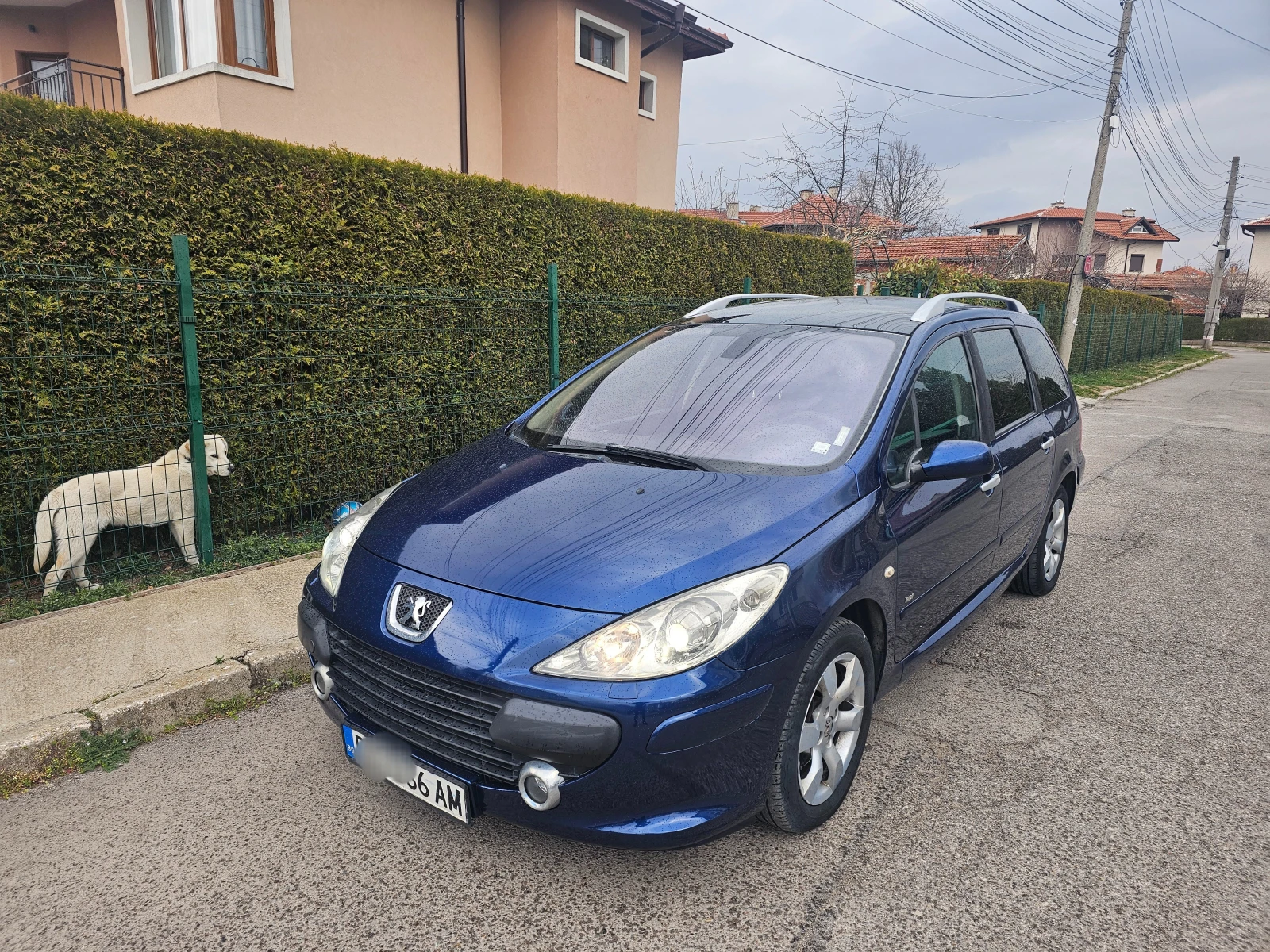 Peugeot 307 1.6HDI-Гаражно-климатр