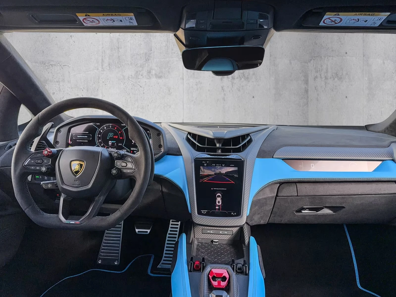 Lamborghini Revuelto 6.5 V12 HPEV / CARBON / SPORTIVA / BLU CEPHEUS / , снимка 17 - Автомобили и джипове - 54740020