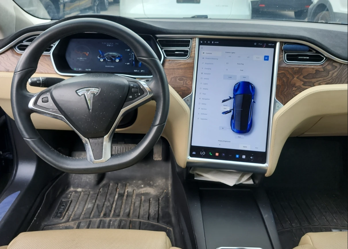 Tesla Model S 75D* AWD* 88к км* Rain sensor* Fog Light* Подгрев*, снимка 8 - Автомобили и джипове - 55234935
