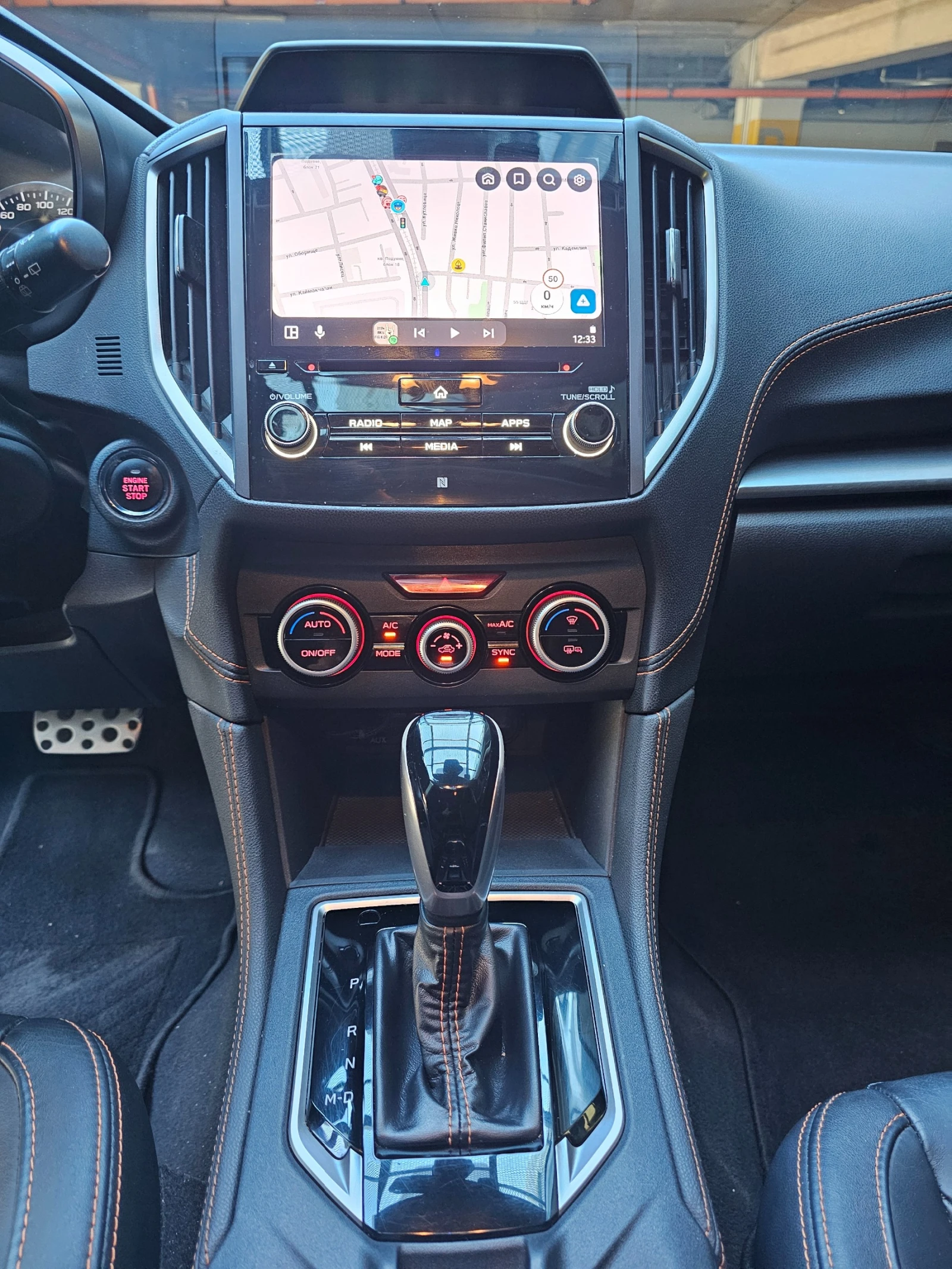Subaru XV Luxury, ����� WEBASTO, �������� CARPLAY/ANDROID | Mobile.bg � ����������� 10